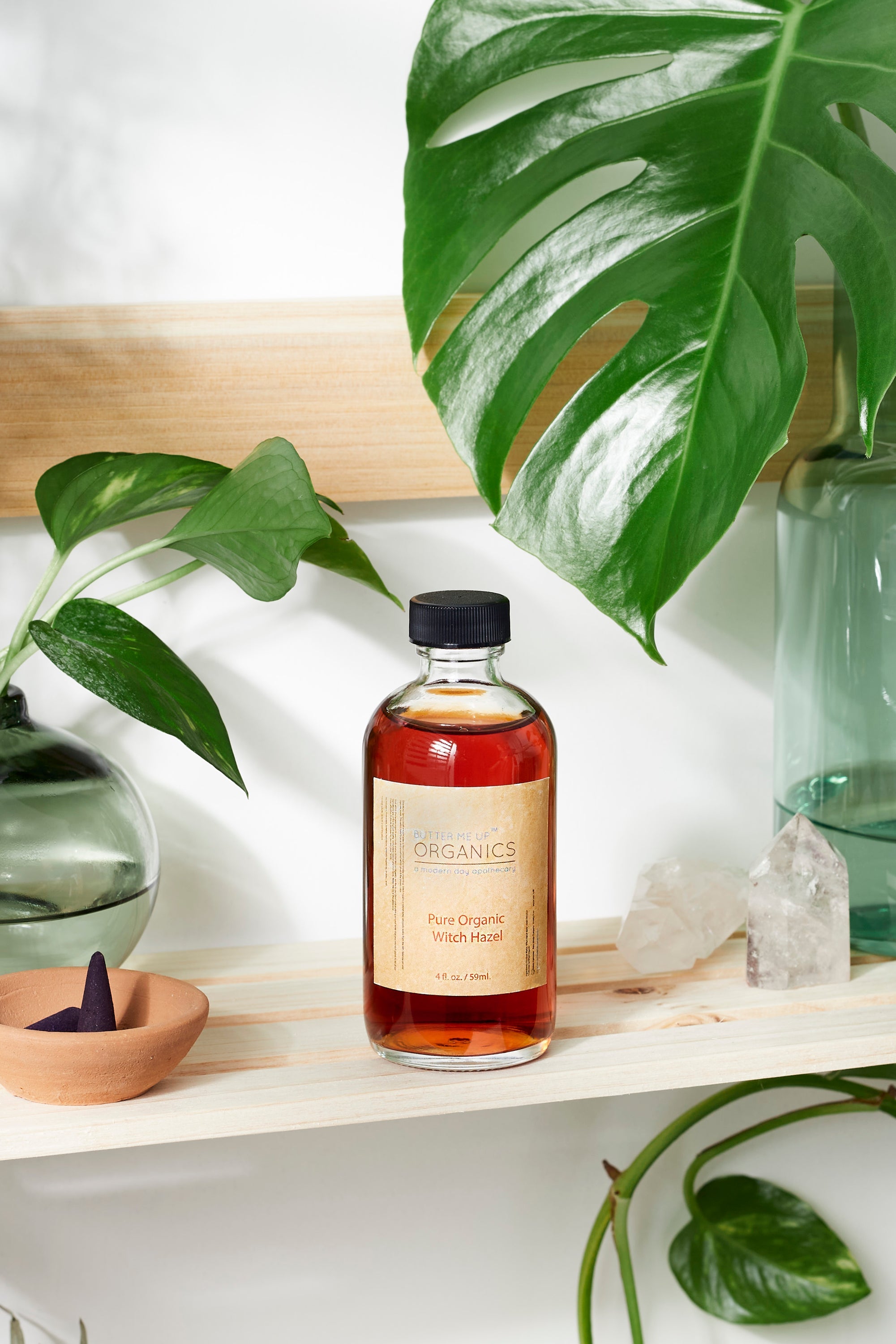 LuxPore Labs “Botanical Based Witch Hazel  Facial Toner” Butter Me Up Organics