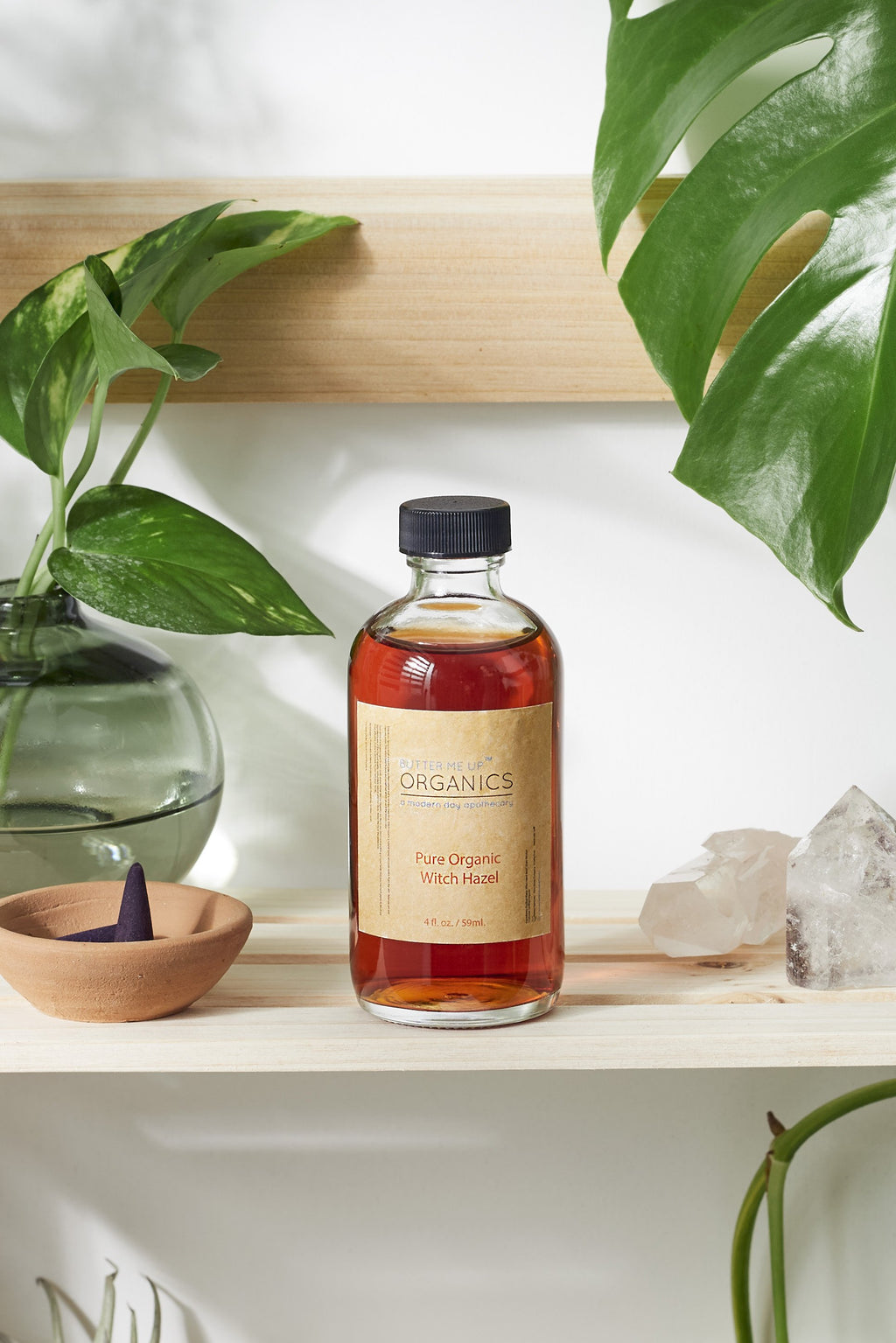 LuxPore Labs “Botanical Based Witch Hazel  Facial Toner” Butter Me Up Organics