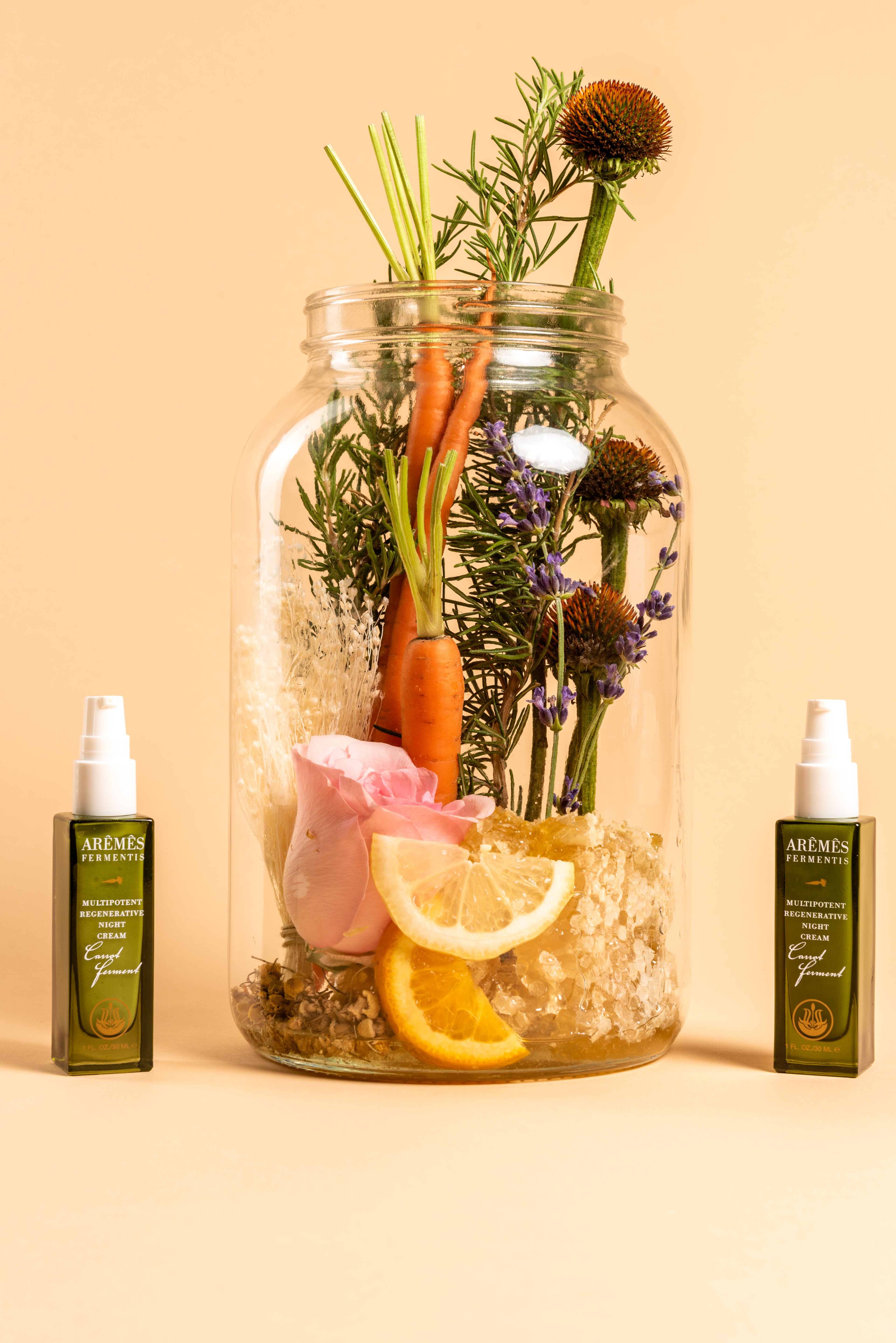 Botanical Based "Areèmes Fermentis" Multipotent Regenerative Night Cream